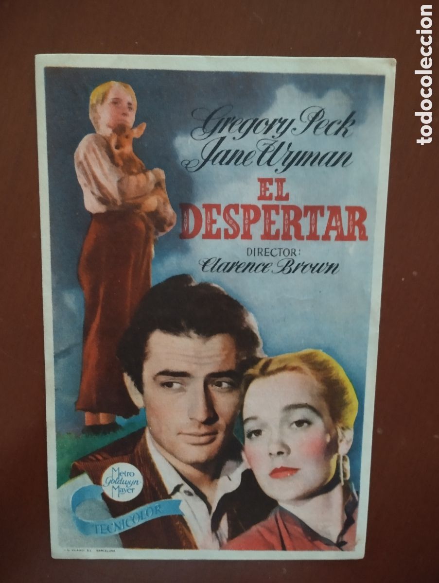 Cine: Folleto Programa de cine - EL DESPERTAR