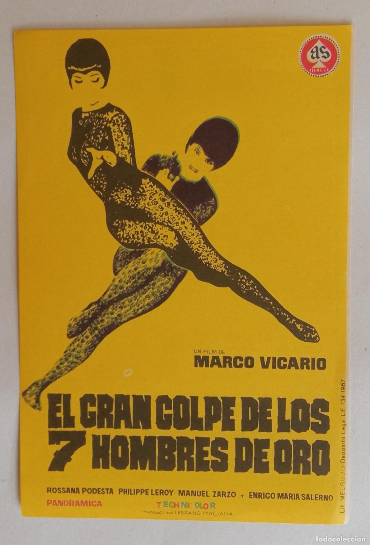 Cine: PROGRAMA DE CINE. EL GRAN GOLPE DE LOS 7 HOMBRES DE ORO