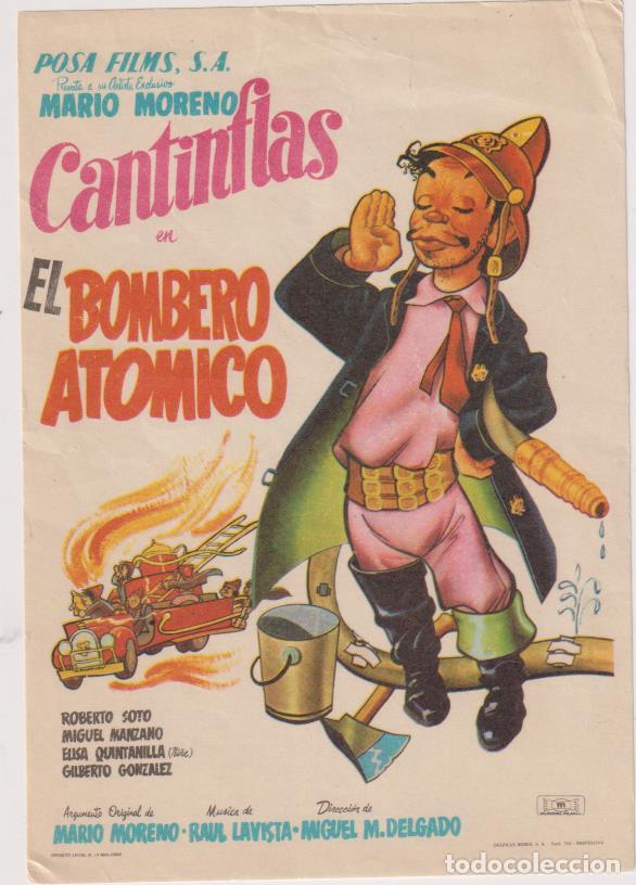 Cine: el bombero at&oacute;mico. sencillo de posa films