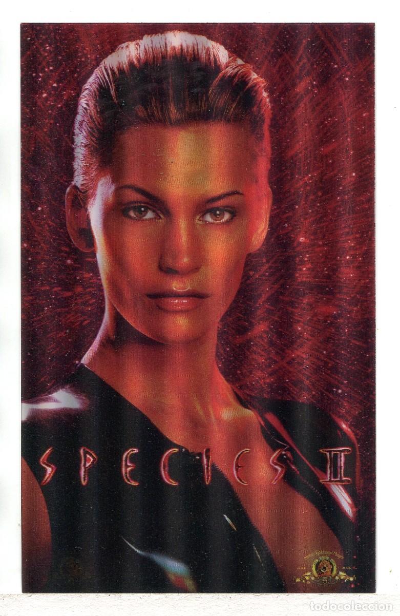 Cine: SPECIES II, con Natasha Henstridge. HOLOGRAMA 11,5 X 18,5 cms.