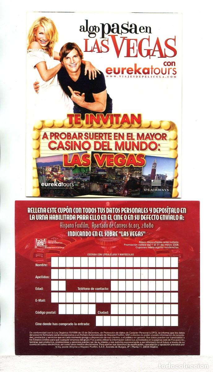 Cine: ALGO PASA EN LAS VEGAS, con Cameron D&iacute;az.