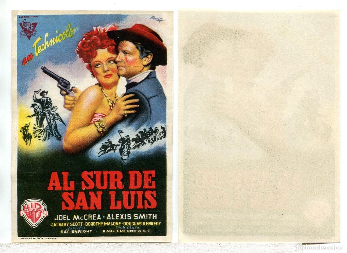 Cine: AL SUR DE SAN LUIS, con JOEL McCREA.