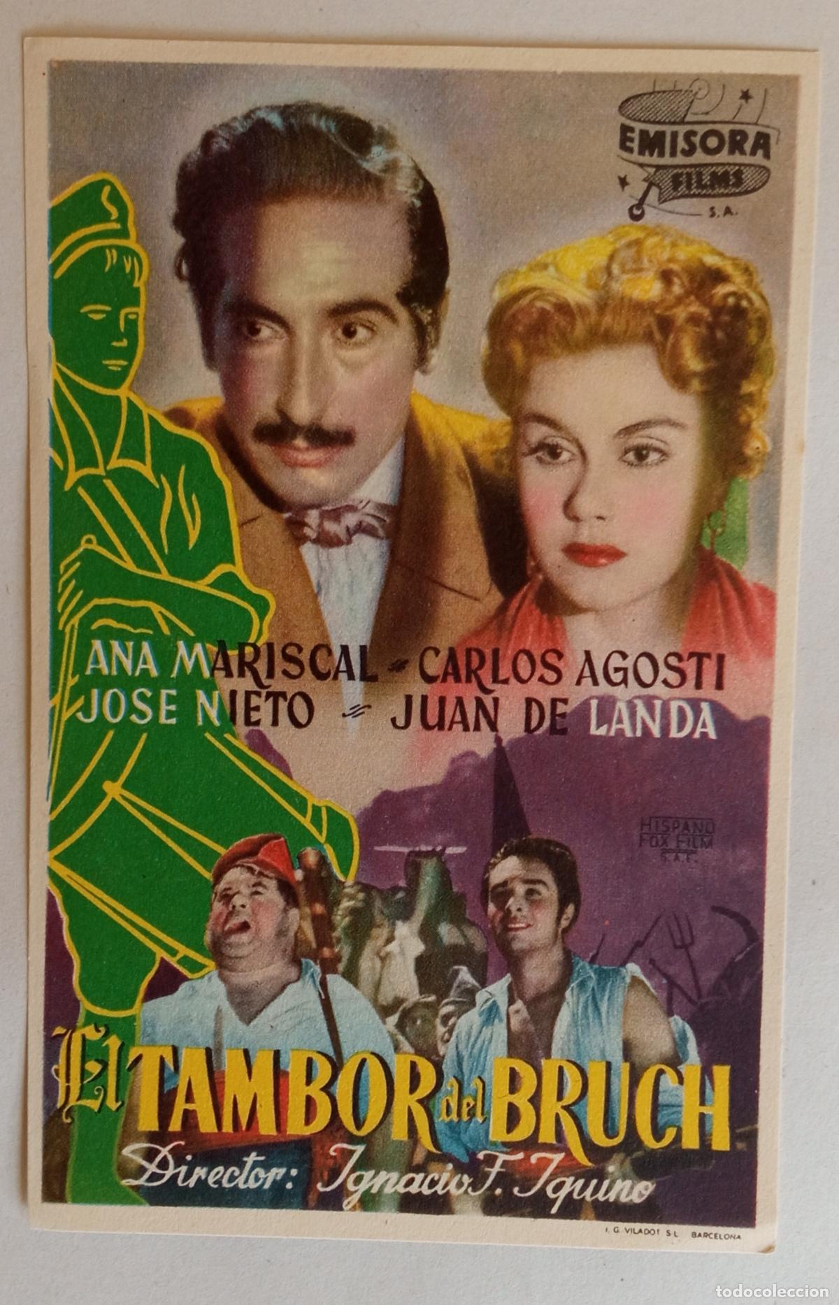 Cine: PROGRAMA DE CINE. ANA MARISCAL. EL TAMBOR DEL BRUCH