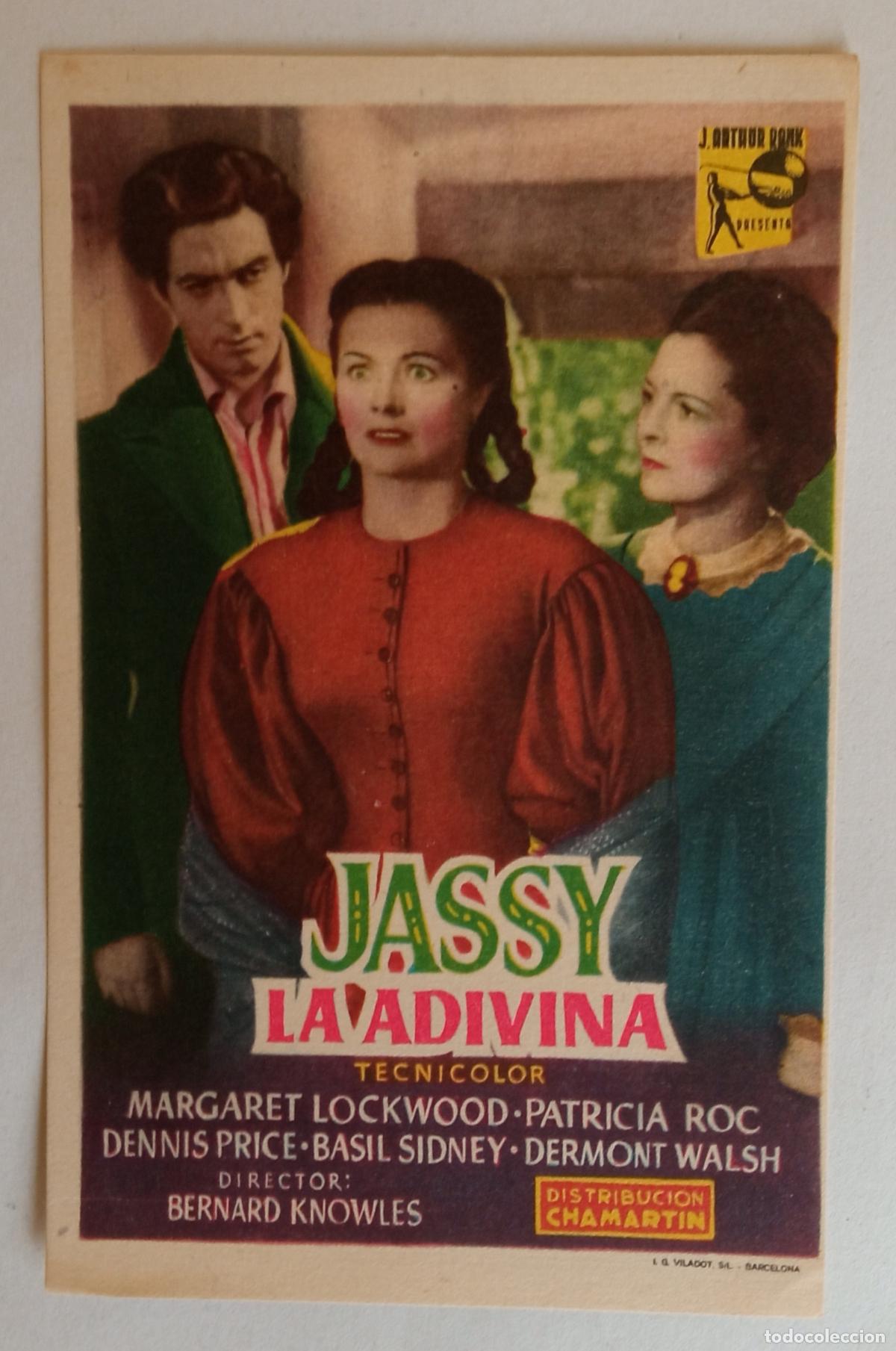 Cine: PROGRAMA DE CINE. MARGARET LOCKWOOD. JASSY LA ADIVINA
