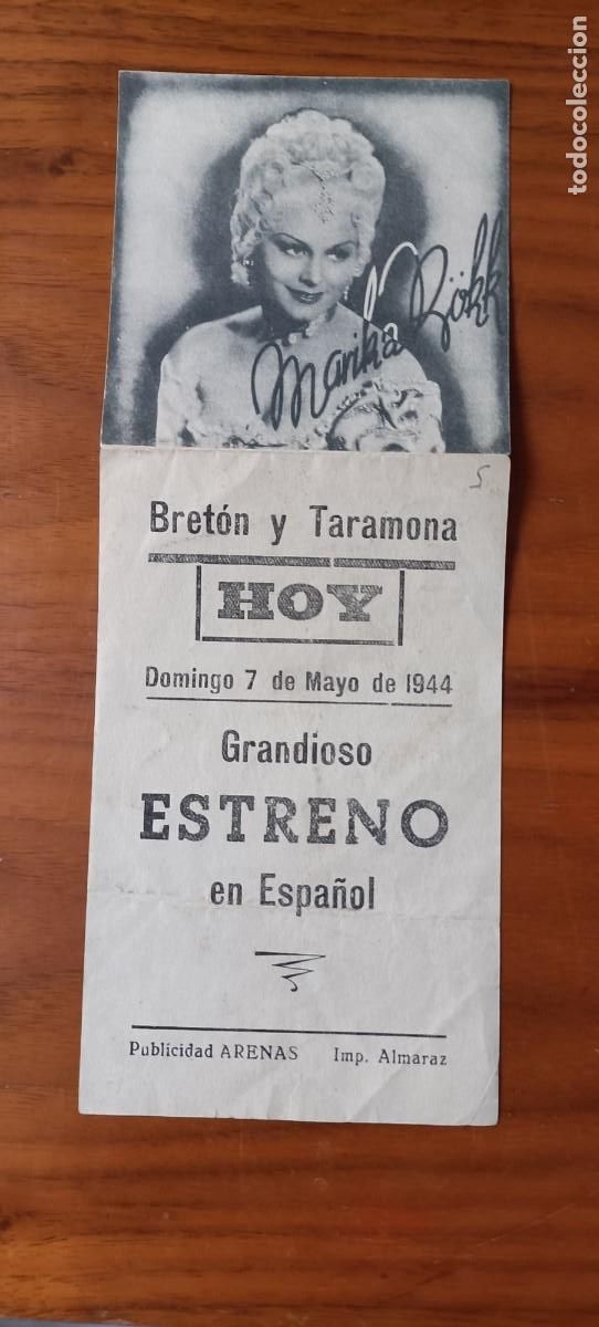 Cine: BAILANDO CON EL EMPERADOR. C/P. BRET&Oacute;N Y TARAMONA, SALAMANCA. ES DOBLE.