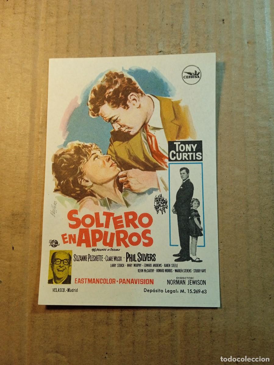 Cine: FOLLETO DE MANO SIN PUBLICIDAD SOLTERO EN APUROS