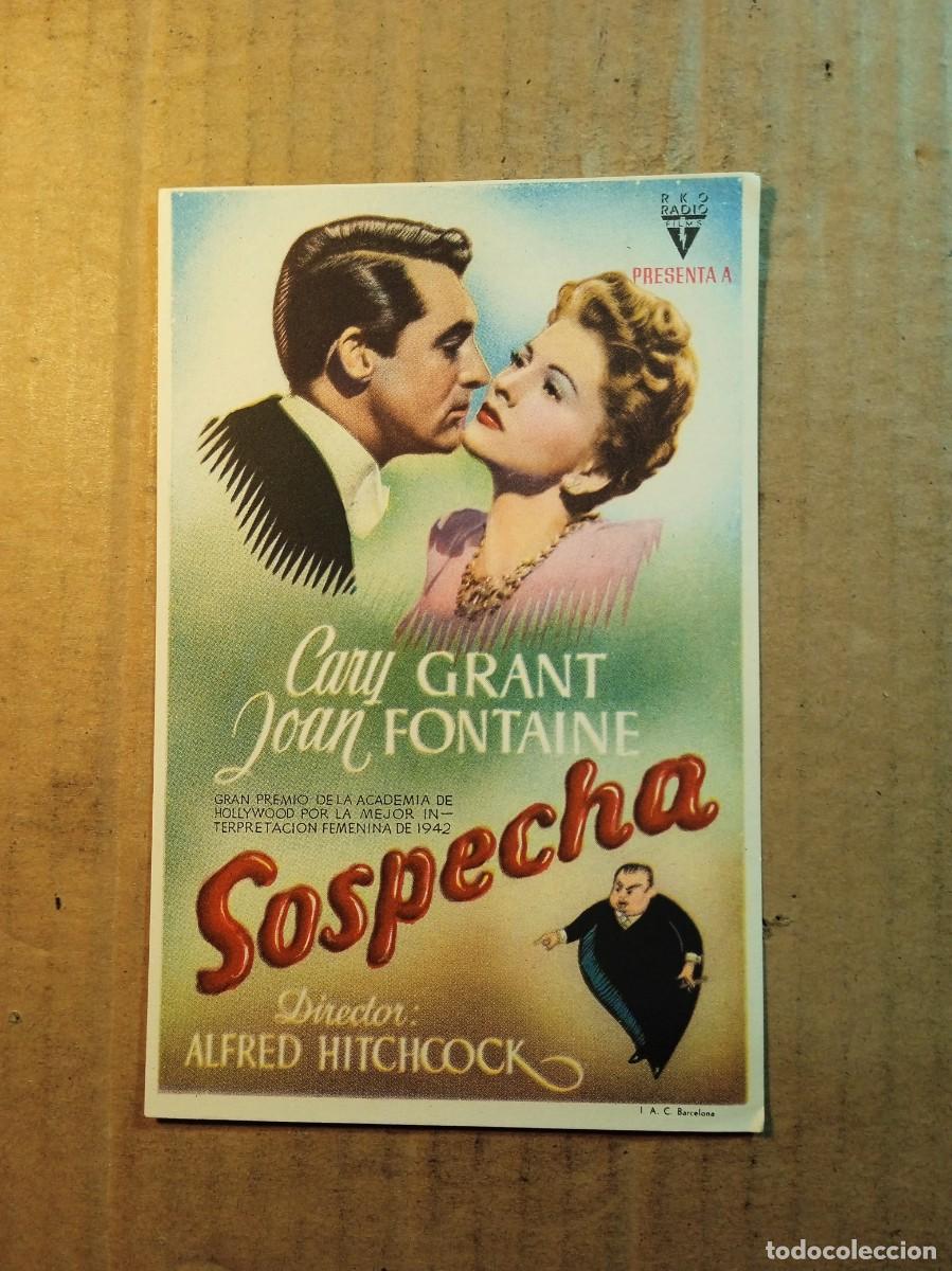 Cine: FOLLETO DE MANO SIN PUBLICIDAD SOSPECHA
