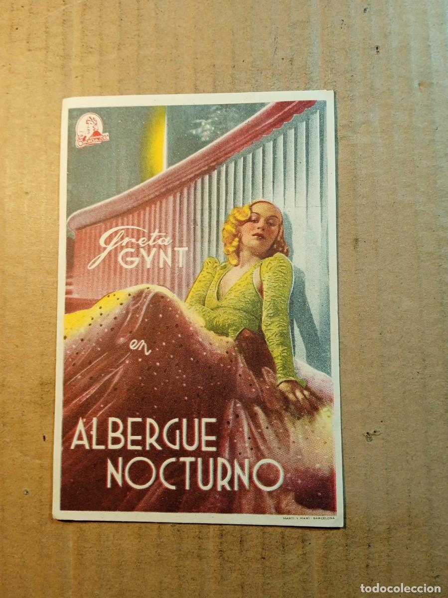 Cine: FOLLETO DE MANO SIN PUBLICIDAD ALBERGUE NOCTURNO