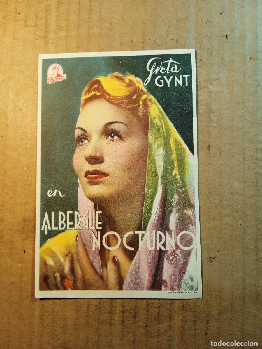 Cine: FOLLETO DE MANO SIN PUBLICIDAD ALBERGUE NOCTURNO