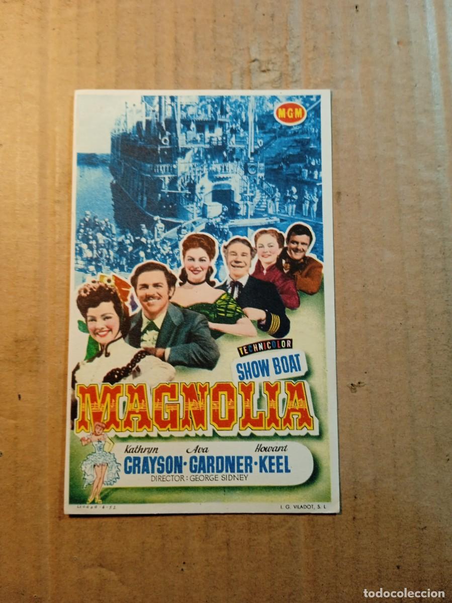 Cine: FOLLETO DE MANO SIN PUBLICIDAD MAGNOLIA