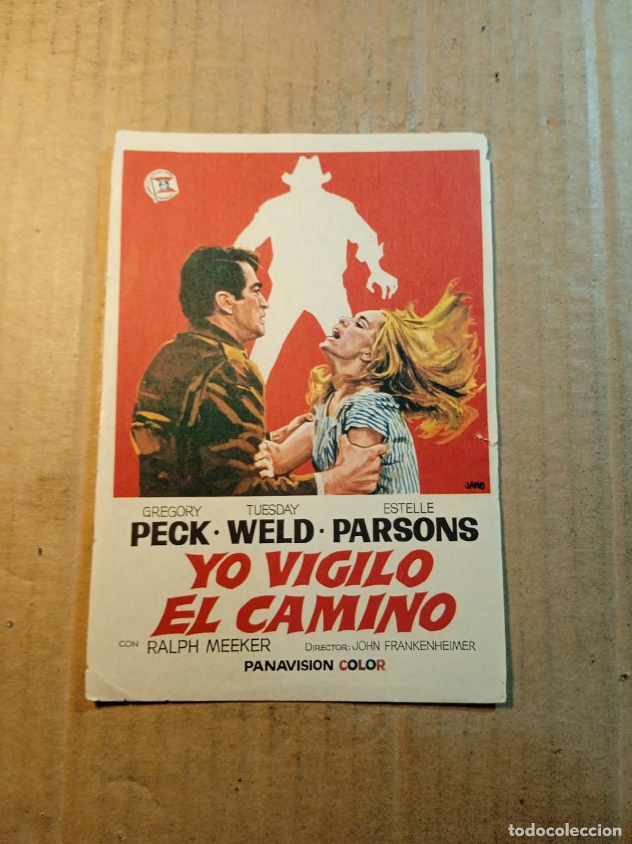 Cine: FOLLETO DE MANO SIN PUBLICIDAD YO VIGILO EL CAMINO