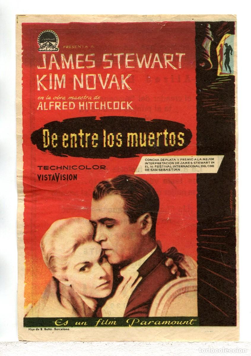 Cine: DE ENTRE LOS MUERTOS, de Alfred Hitchcock.