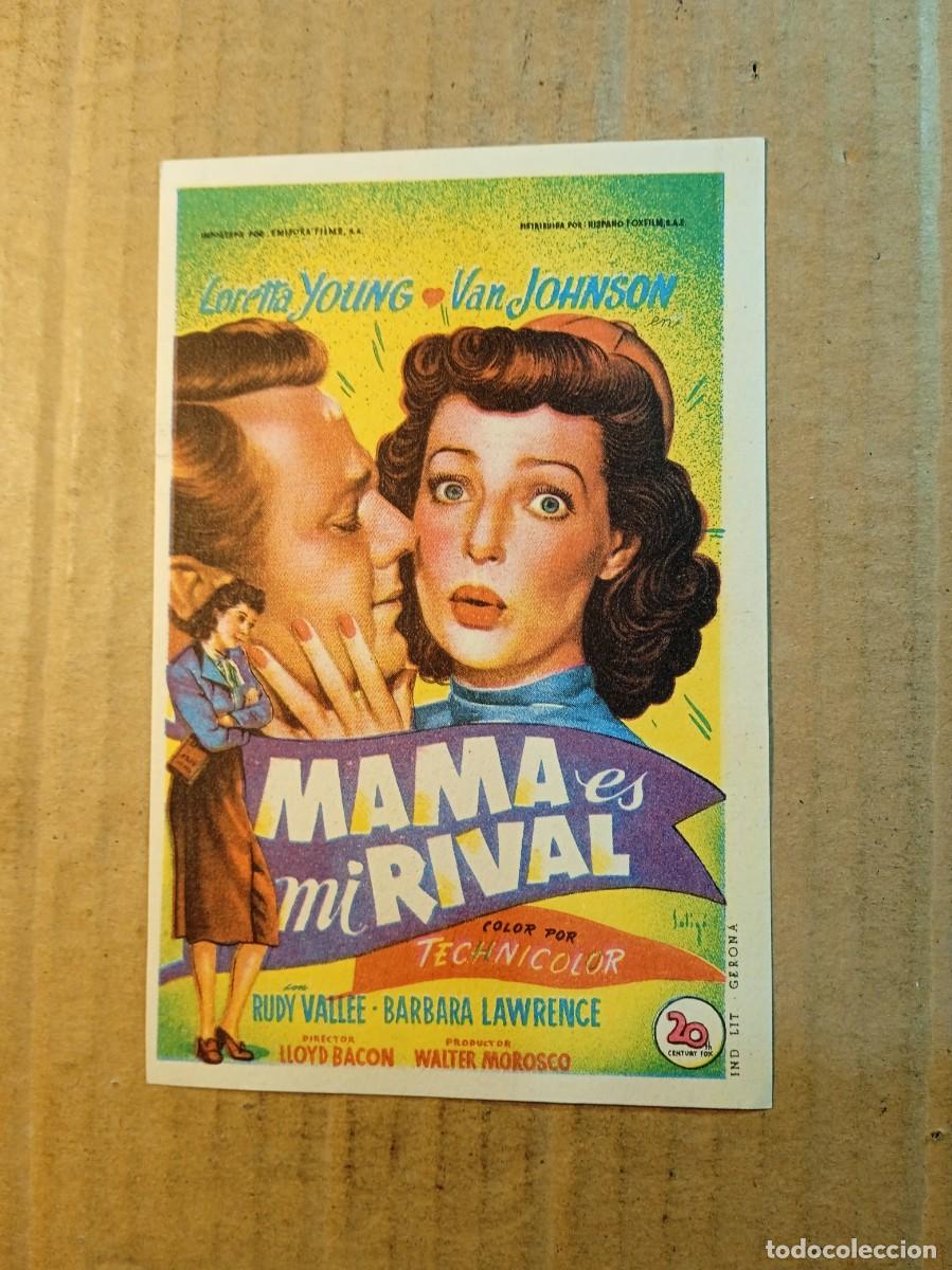 Cine: FOLLETO DE MANO CON PUBLICIDAD MAMA ES MI RIVAL