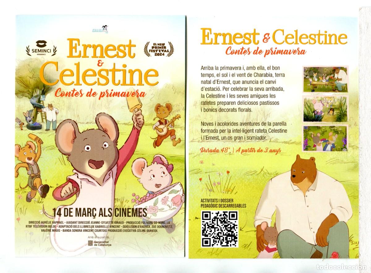 Cine: ERNEST Y CELESTINE. DIBUJOS ANIMADOS.