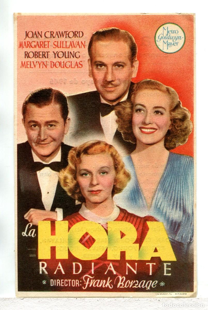 Cine: LA HORA RADIANTE, con Joan Crawford.