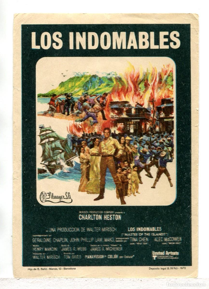 Cine: LOS INDOMABLES, con Charlton Heston