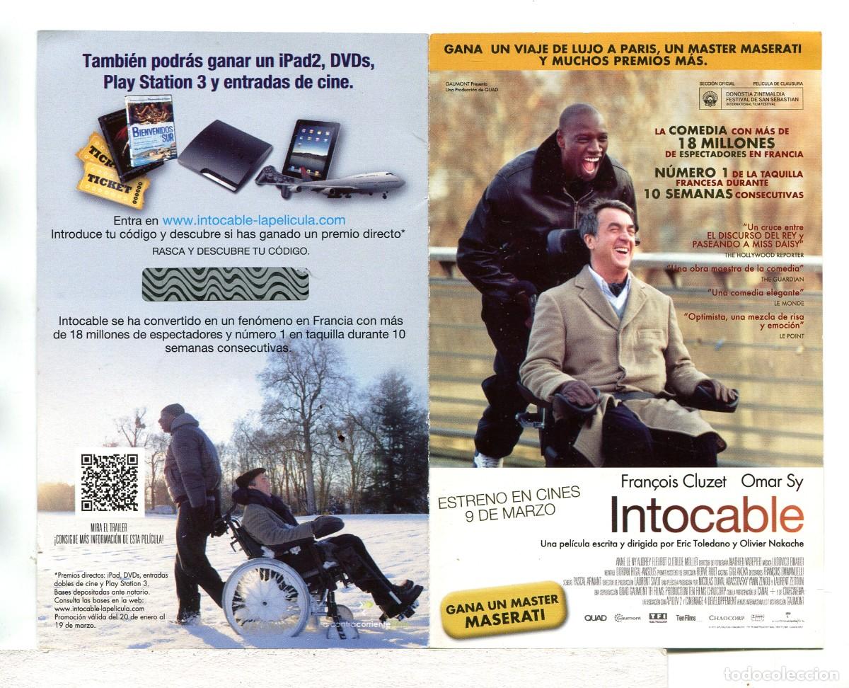 Cine: INTOCABLE, con Fran&ccedil;ois Cluzet.