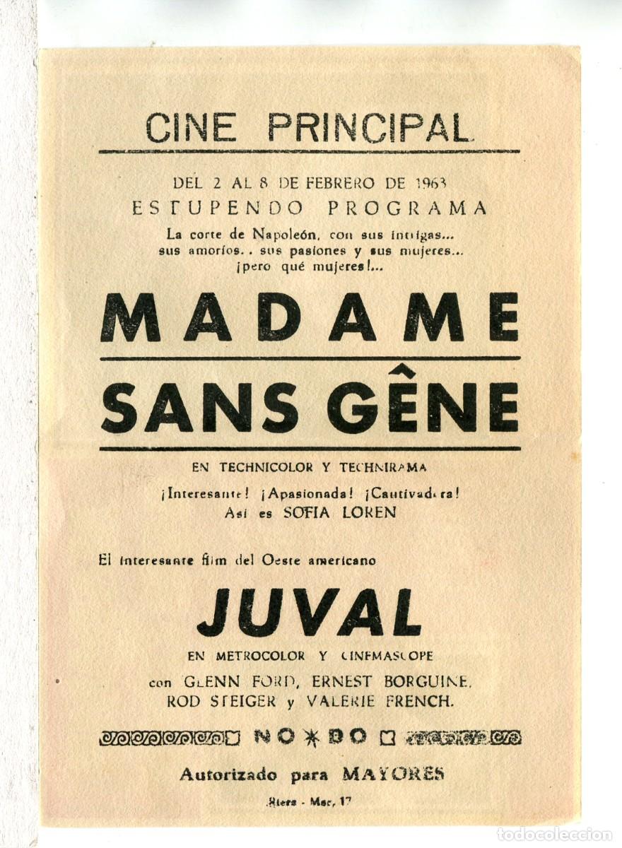 Cine: MADAME SANS GENE, con Sof&iacute;a Loren. - Foto 2