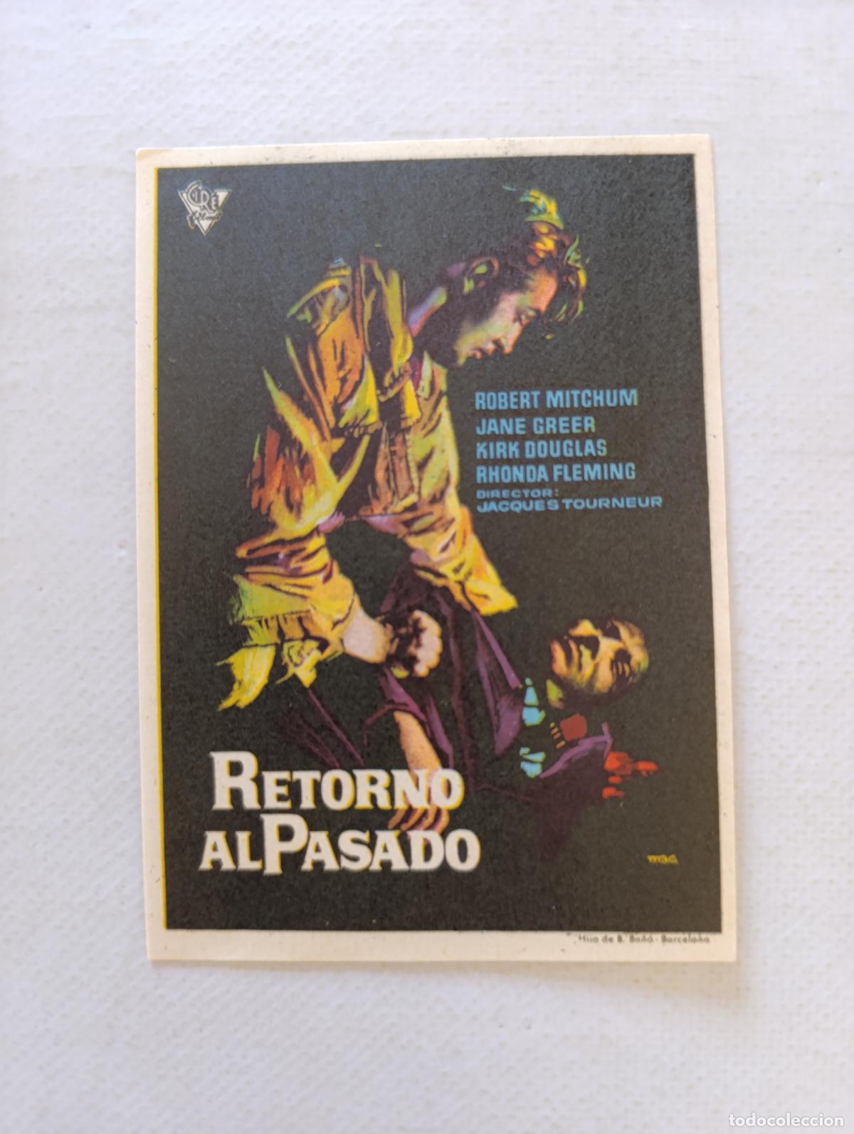 Cine: FOLLETO DE MANO - RETORNO AL PASADO - ROBERT MITCHUM - SIN PUBLICIDAD (150C)