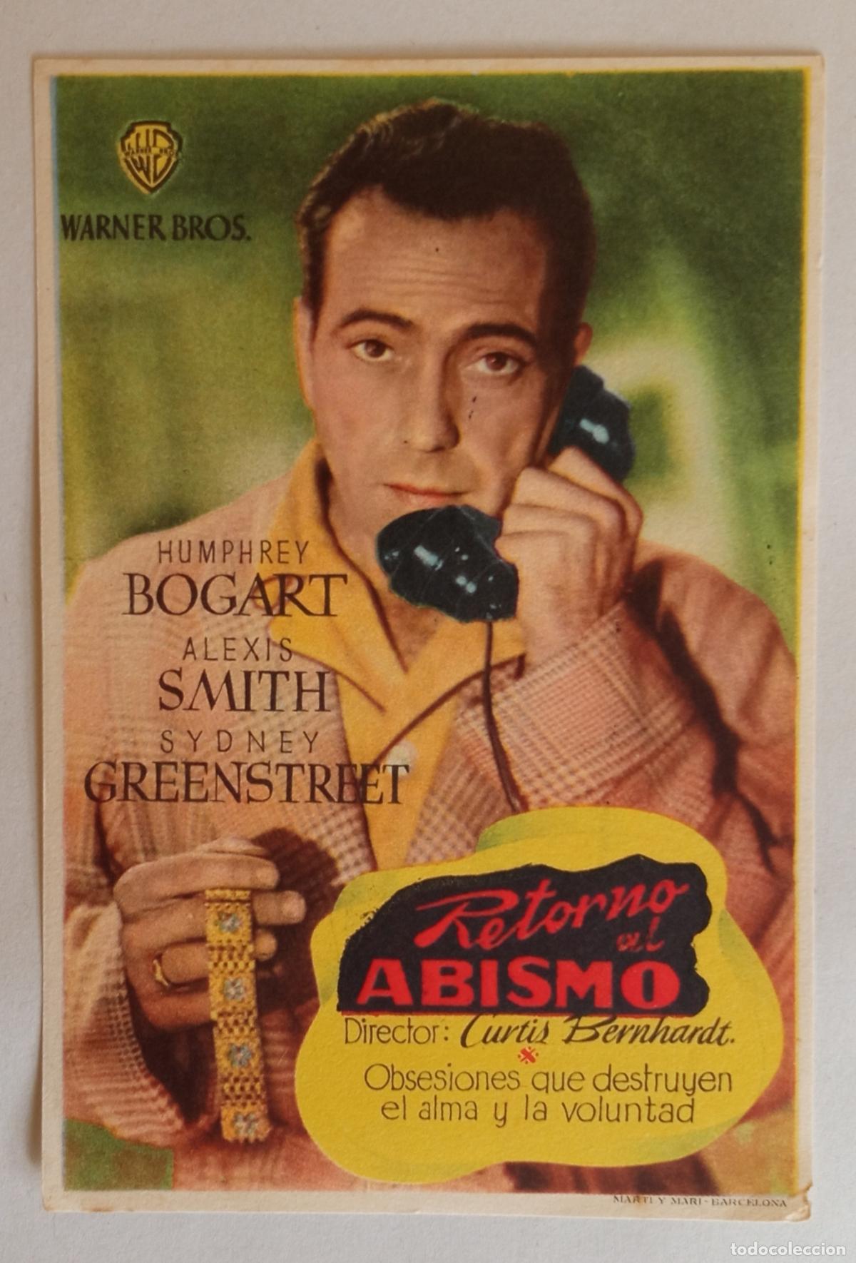 Cine: PROGRAMA DE CINE. HUMPHREY BOGART. RETORNO AL ABISMO
