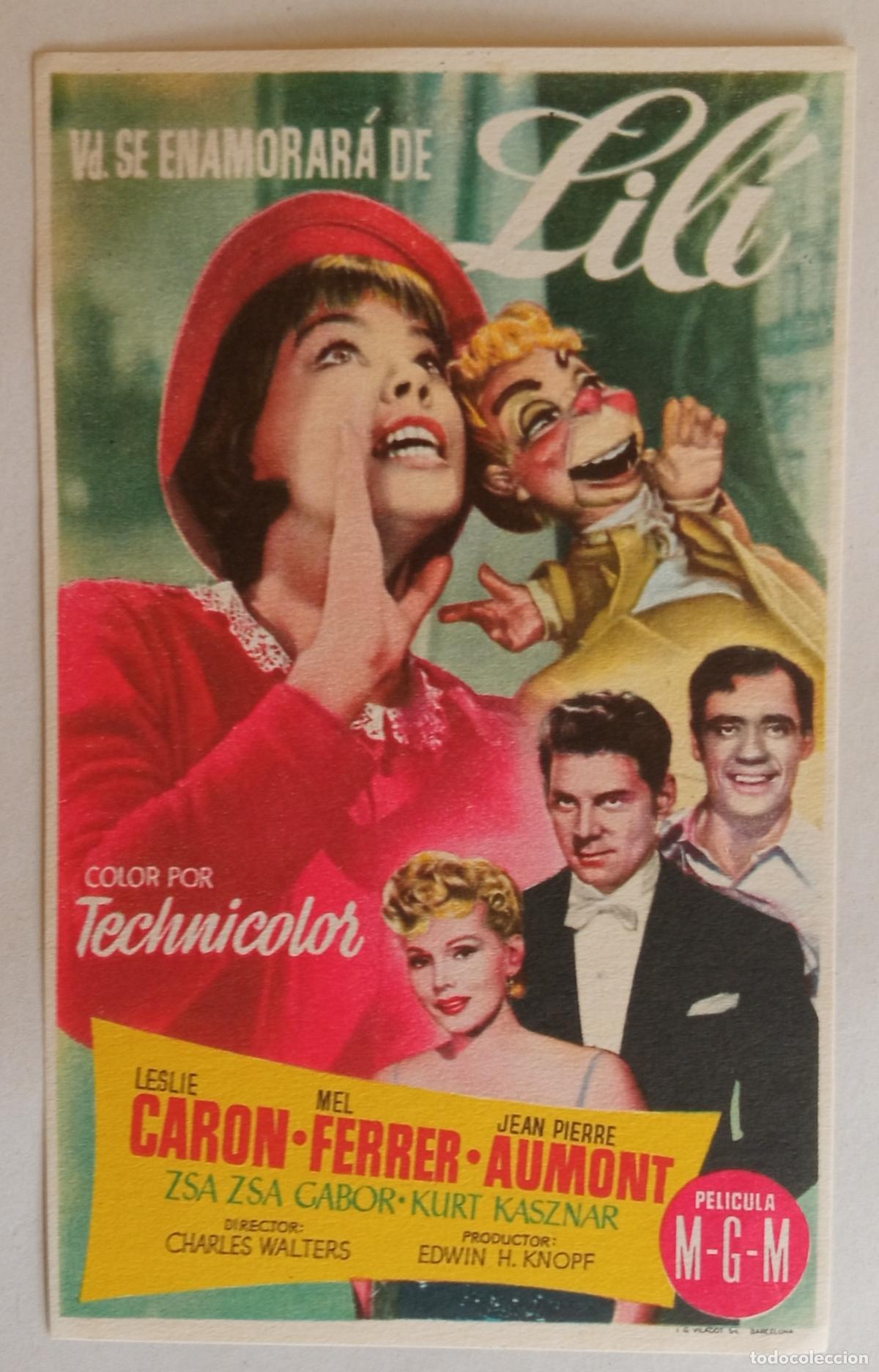 Cine: PROGRAMA DE CINE. LESLIE CARON. LIL&Iacute;