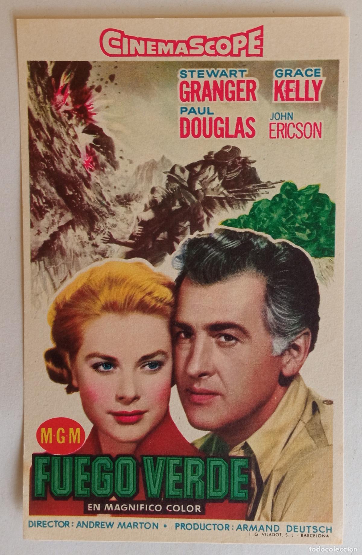 Cine: PROGRAMA DE CINE. STEWART GRANGER. FUEGO VERDE