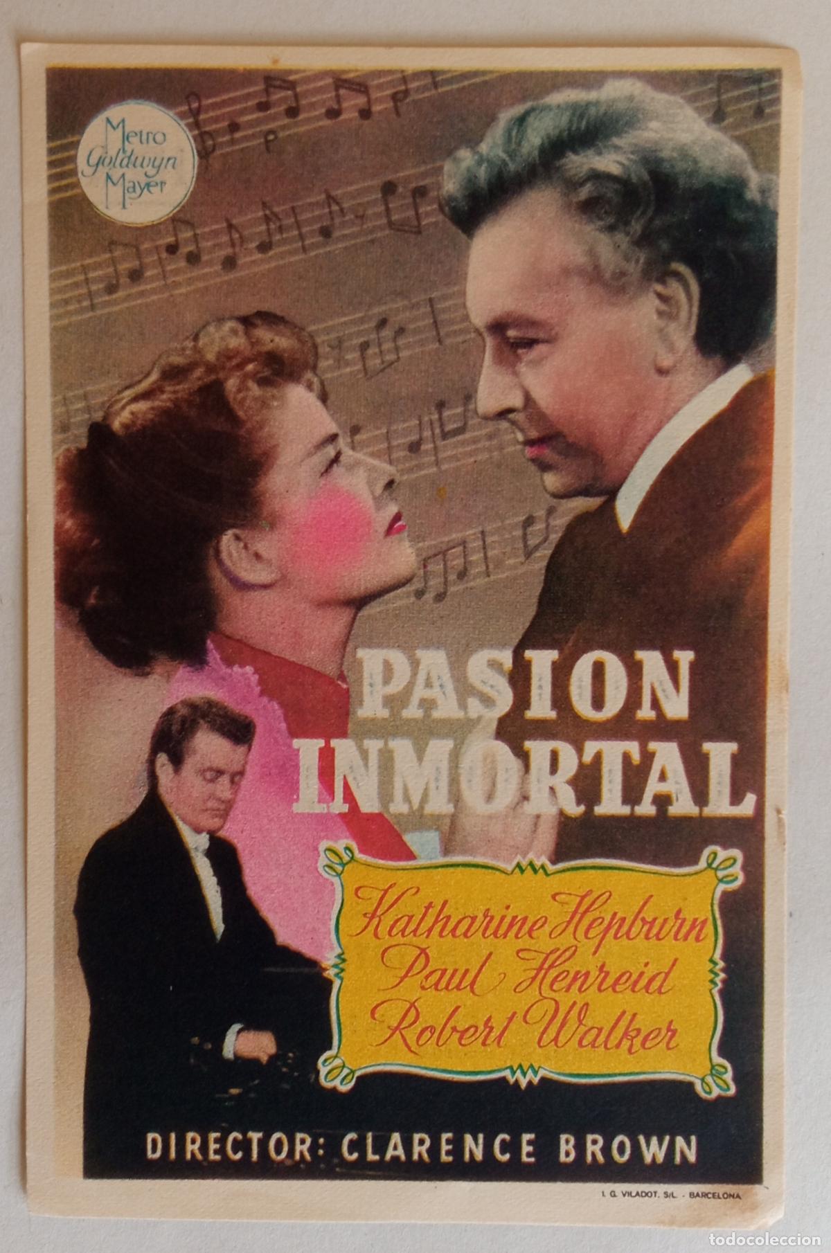 Cine: PROGRAMA DE CINE. KATHARINE HEPBURN. PASI&Oacute;N INMORTAL. CINE SANTA BRIGIDA. GRAN CANARIA