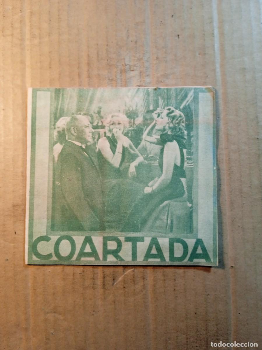 Cine: FOLLETO DE MANO DOBLE SIN PUBLICIDAD COARTADA