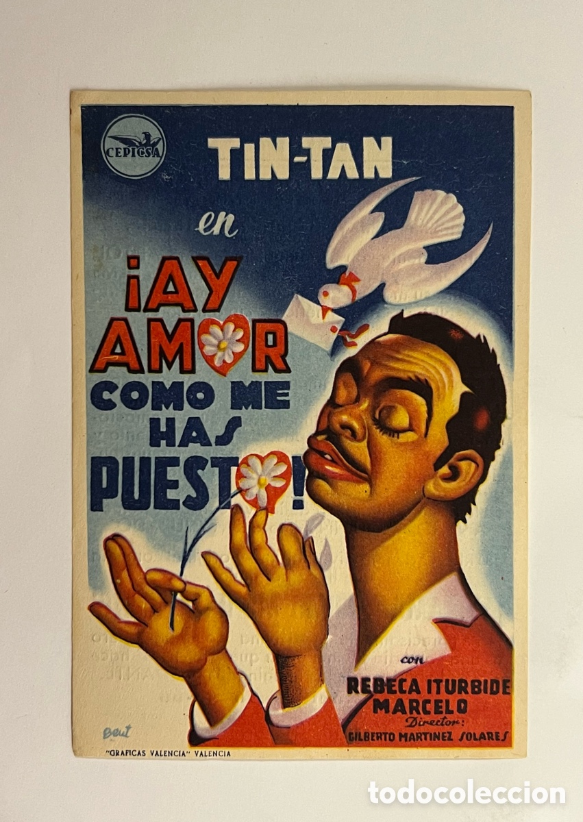 Cine: VILAFRANCA DEL PENEDES. Teatro Principal Cinema AY, AMOR, COMO ME HAS PUESTO (a.157)