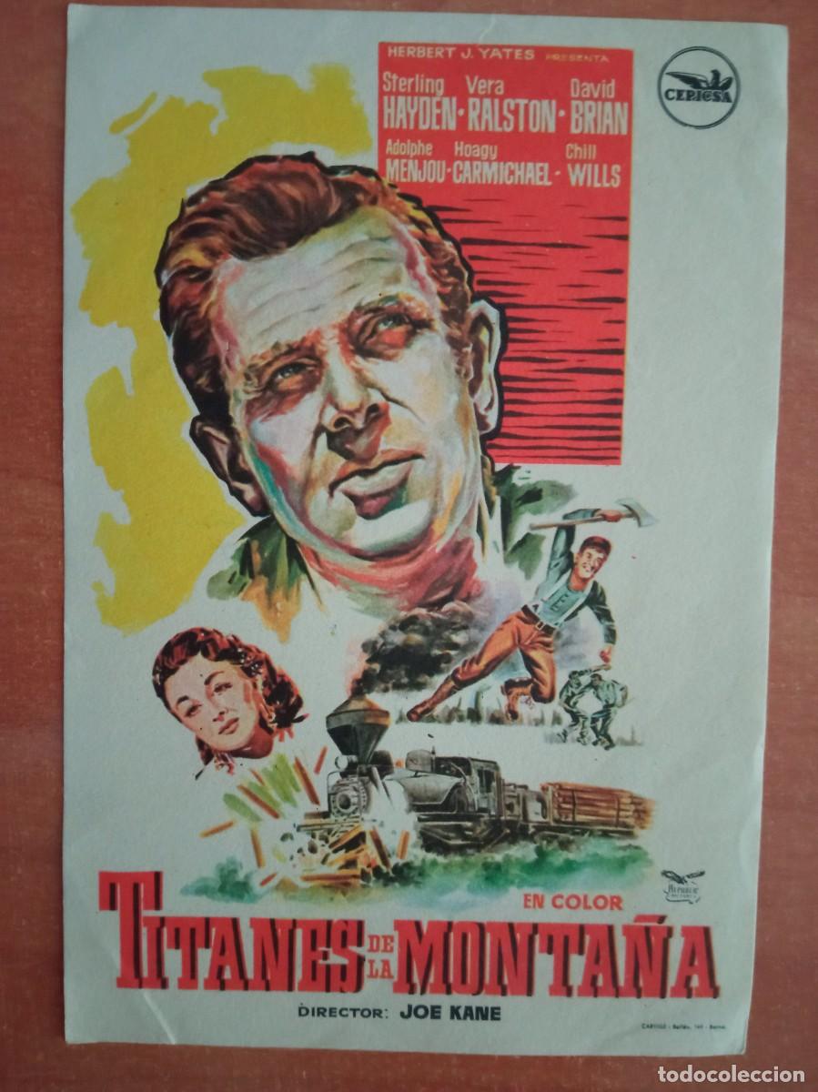 Cine: TITANES DE LA MONTA&Ntilde;A, STERLING HAYDEN, CINE CARTUJA