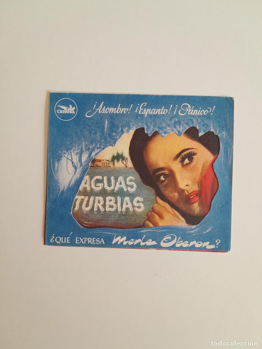 Cine: PROGRAMA DE CINE AGUAS TURBIAS (CINERCULES, 1944)