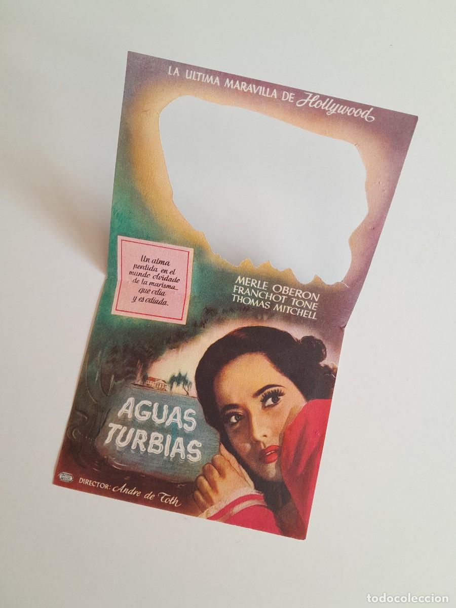 Cine: PROGRAMA DE CINE AGUAS TURBIAS (CINERCULES, 1944) - Foto 2