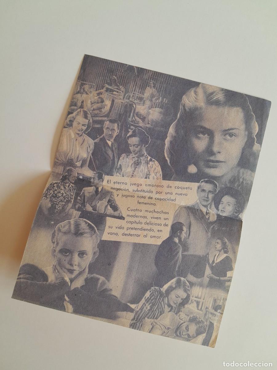 Cine: PROGRAMA DE CINE EL PACTO DE LAS CUATRO (c.1940) - Foto 2