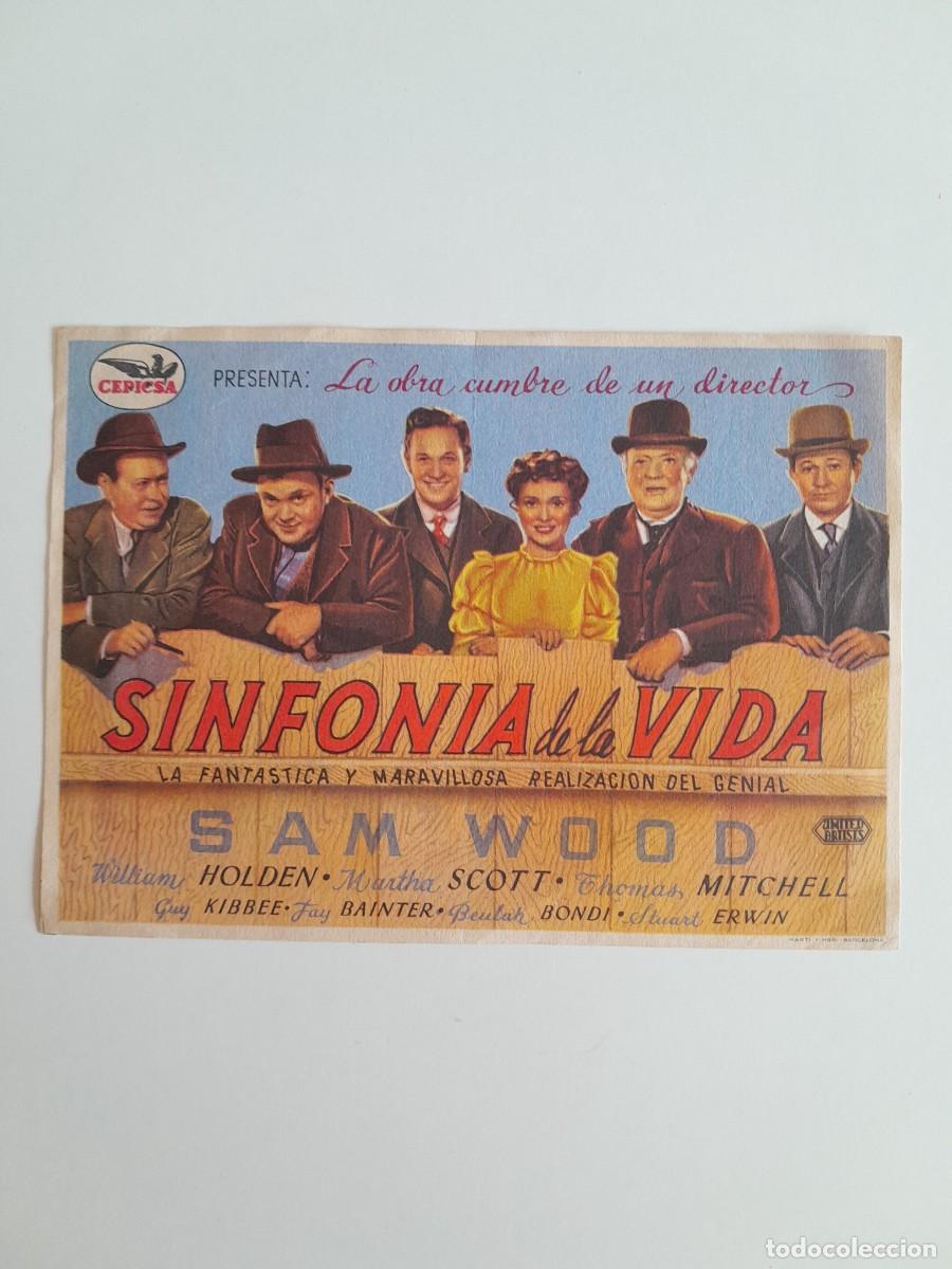 Cine: PROGRAMA DE CINE SINFON&Iacute;A DE LA VIDA (CENTRO INTERPARROQUIAL, 1948)