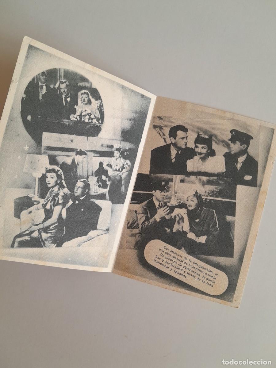 Cine: PROGRAMA DE CINE UN MARIDO RICO (1942) - Foto 2
