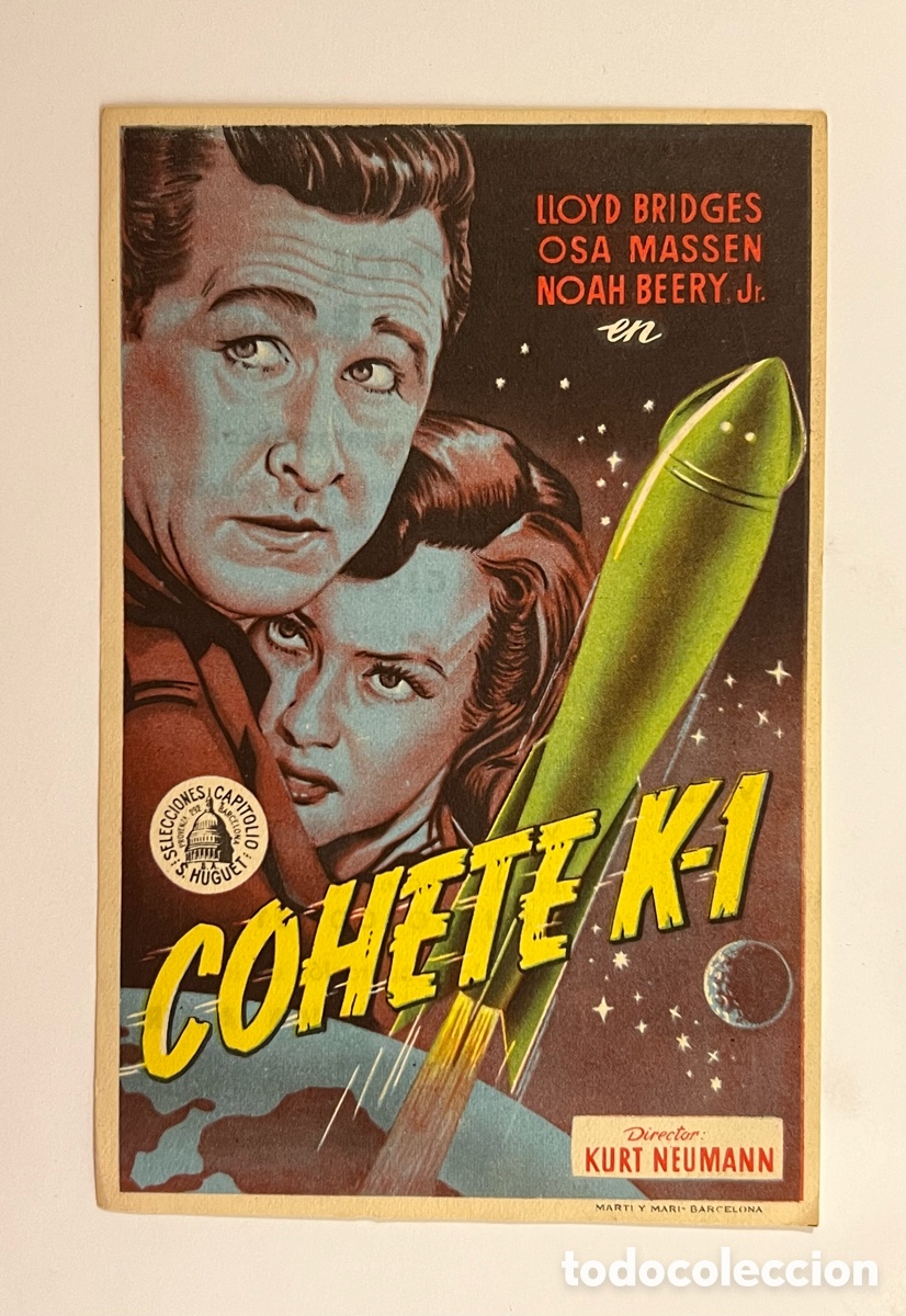 Cine: COHETE K-1, CINES CAPITOL, METROPOL, BOSQUE.. , Organiza.. Agrupaci&oacute;n Astron&oacute;mica Aster