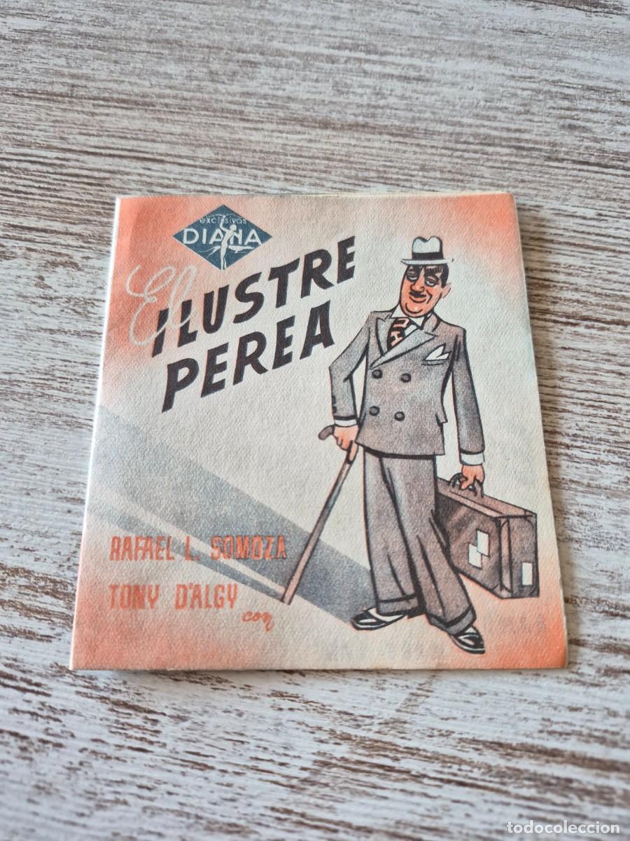 Cine: El Ilustre P&eacute;rez | Rafael Somoza |Programa cine folleto