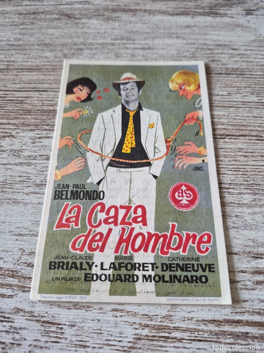 Cine: La caza del hombre | Jean Paul Belmondo | Victoria | Programa cine folleto