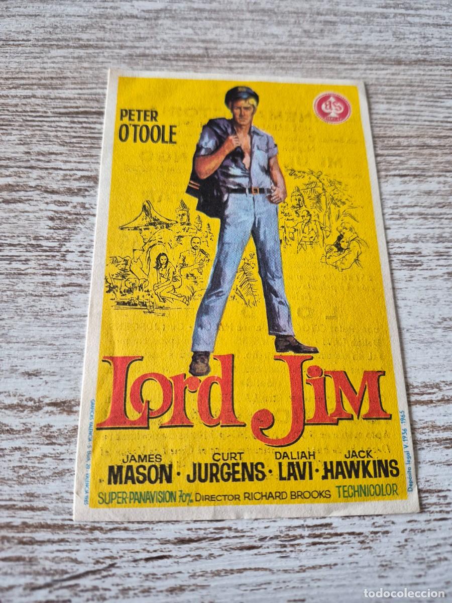 Cine: Lord Jim | Peter O Toole james mason curt jurgens | Victoria | Programa cine folleto