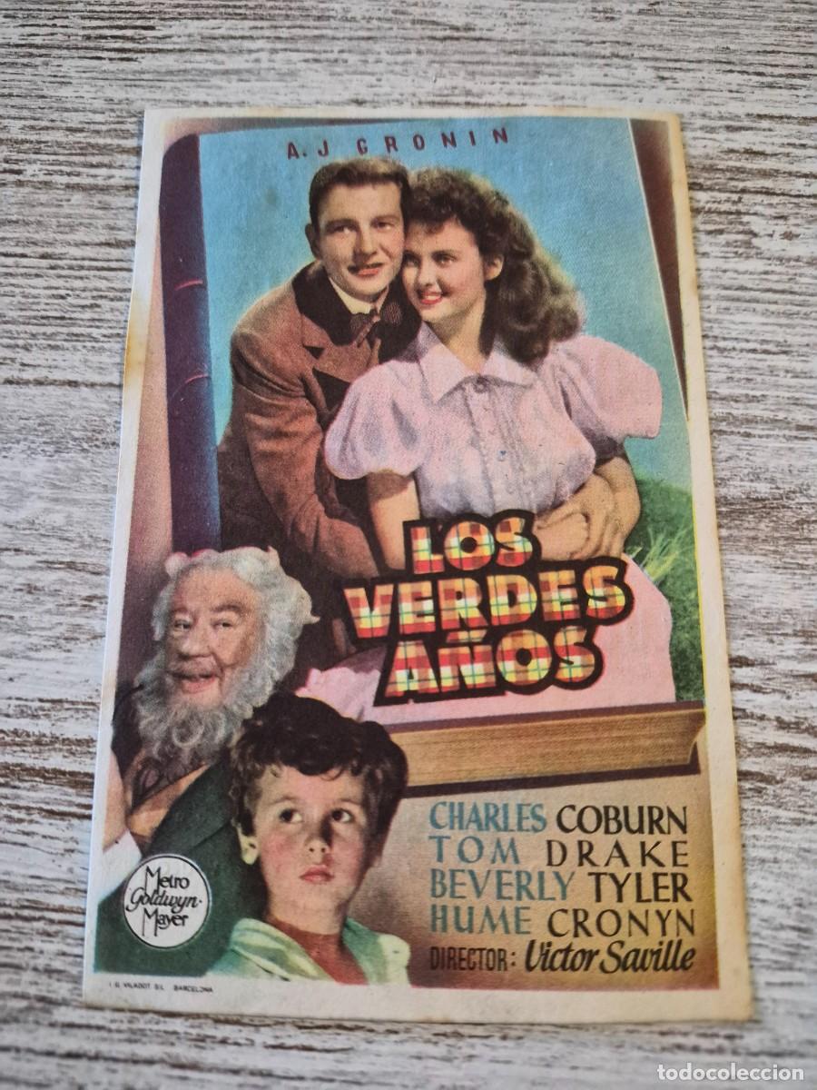 Cine: Los verdes a&ntilde;os | charles coburn tom drake beverly Tyler | Victoria | Programa cine folleto