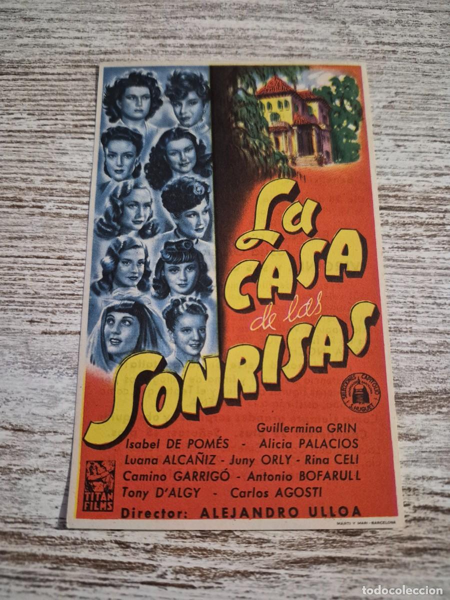 Cine: La casa de las sonrisa | Isabel de pomes Alejandro Ulloa | Club Patin | Programa cine folleto