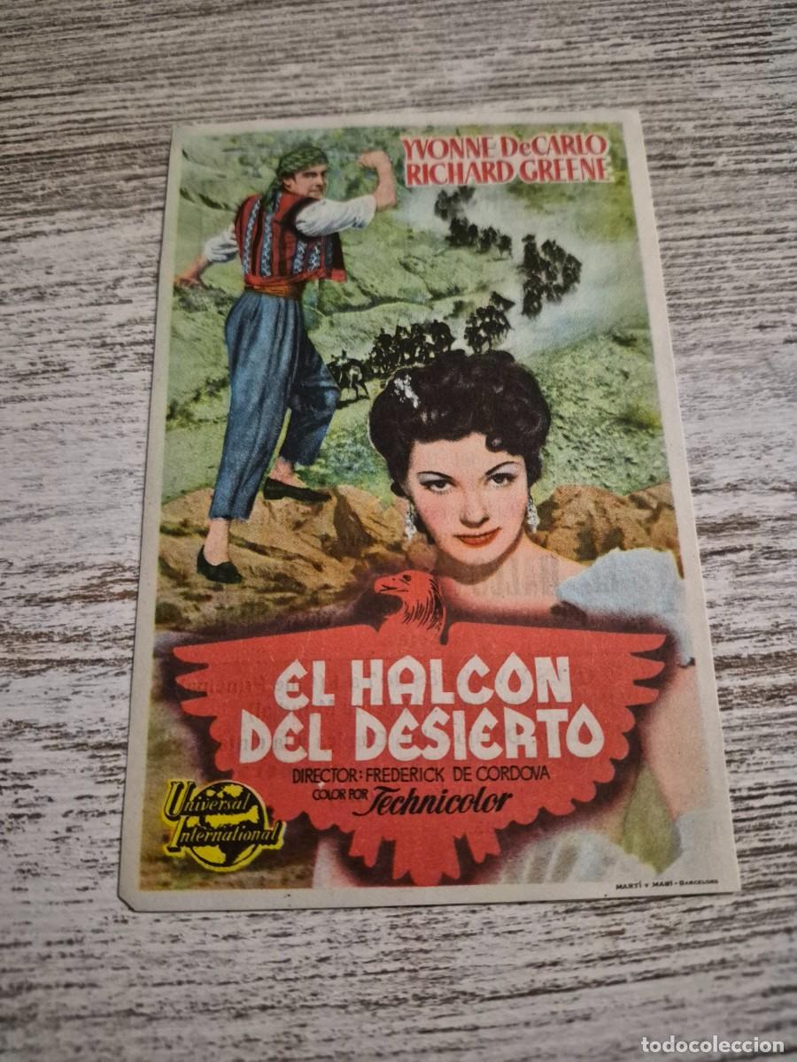 Cine: El Halc&oacute;n del desierto | Yvonne de Carlo Richard greene | Principal | Programa cine folleto