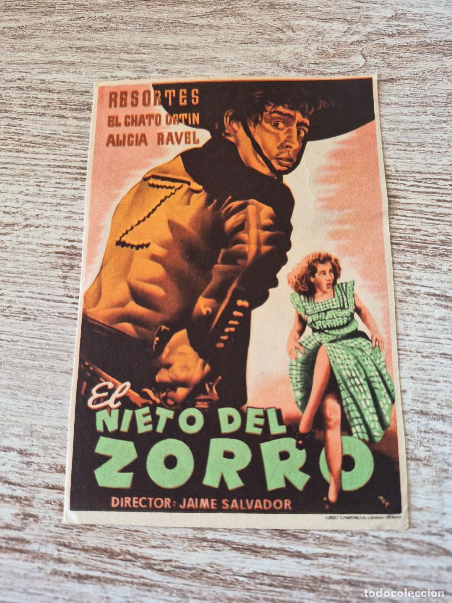 Cine: El nieto del zorro | El chato ortin Alicia ravel | Programa cine folleto