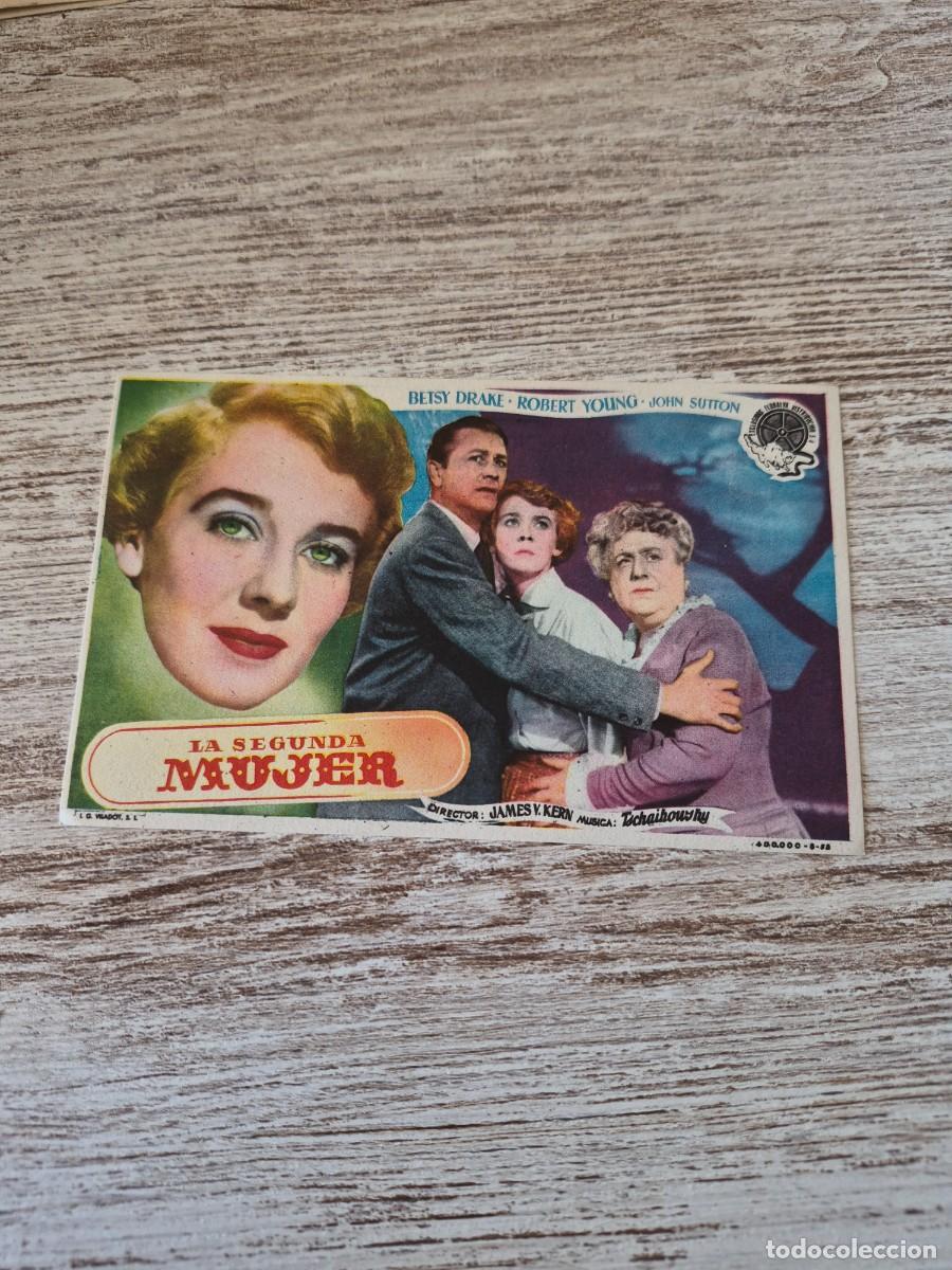 Cine: La segunda mujer | Betsy Drake Robert Young | Cine Arcinema | Programa cine folleto
