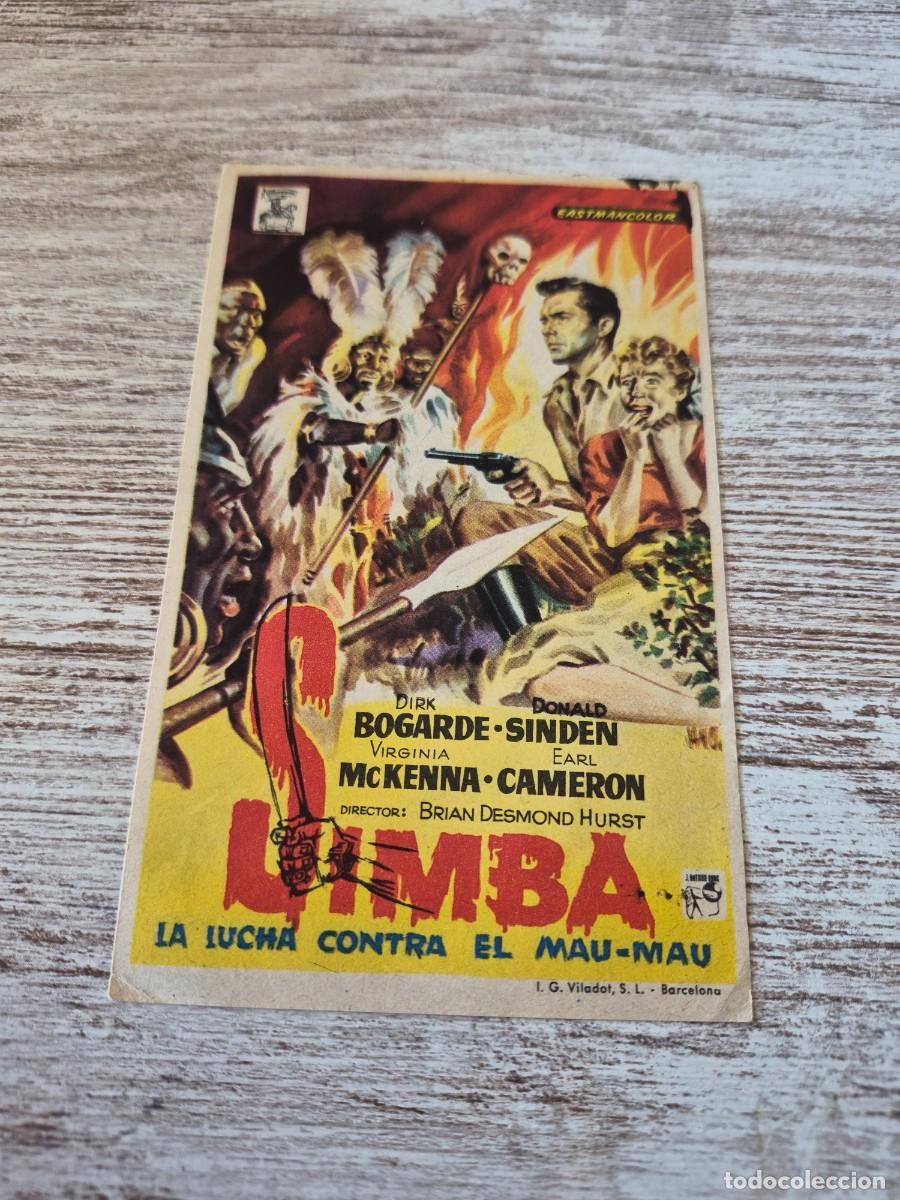 Cine: Simba la lucha contra el mau mau | Dirk Bogarde Donald Sinden | Cine Gay | Programa cine folleto