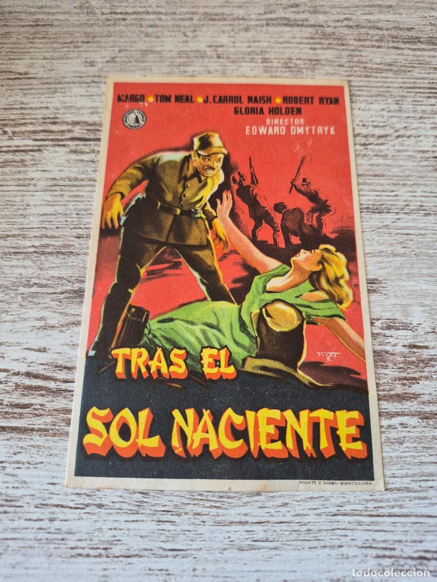 Cine: Tras el sol naciente | Margo Tom neal | Programa cine folleto