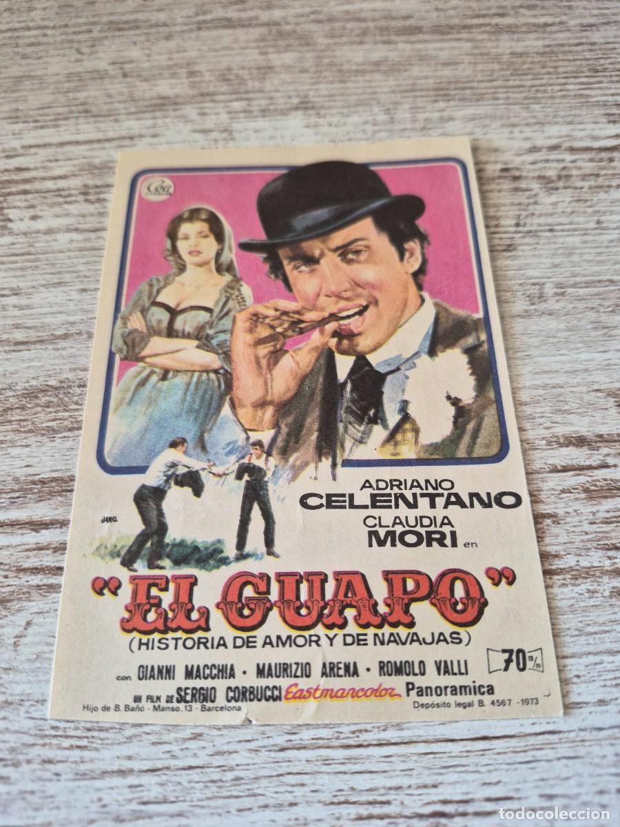 Cine: El Guapo | Adriano Celentano Claudia Mori | Programa cine folleto