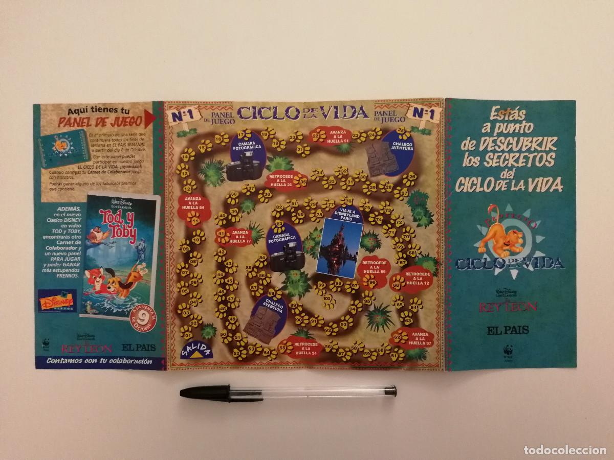 Cine: FOLLETO ORIGNAL - PROYECTO CICLO DE LA VIDA LOS CLASICOS - WALY DISNEY - TOD Y TOBY