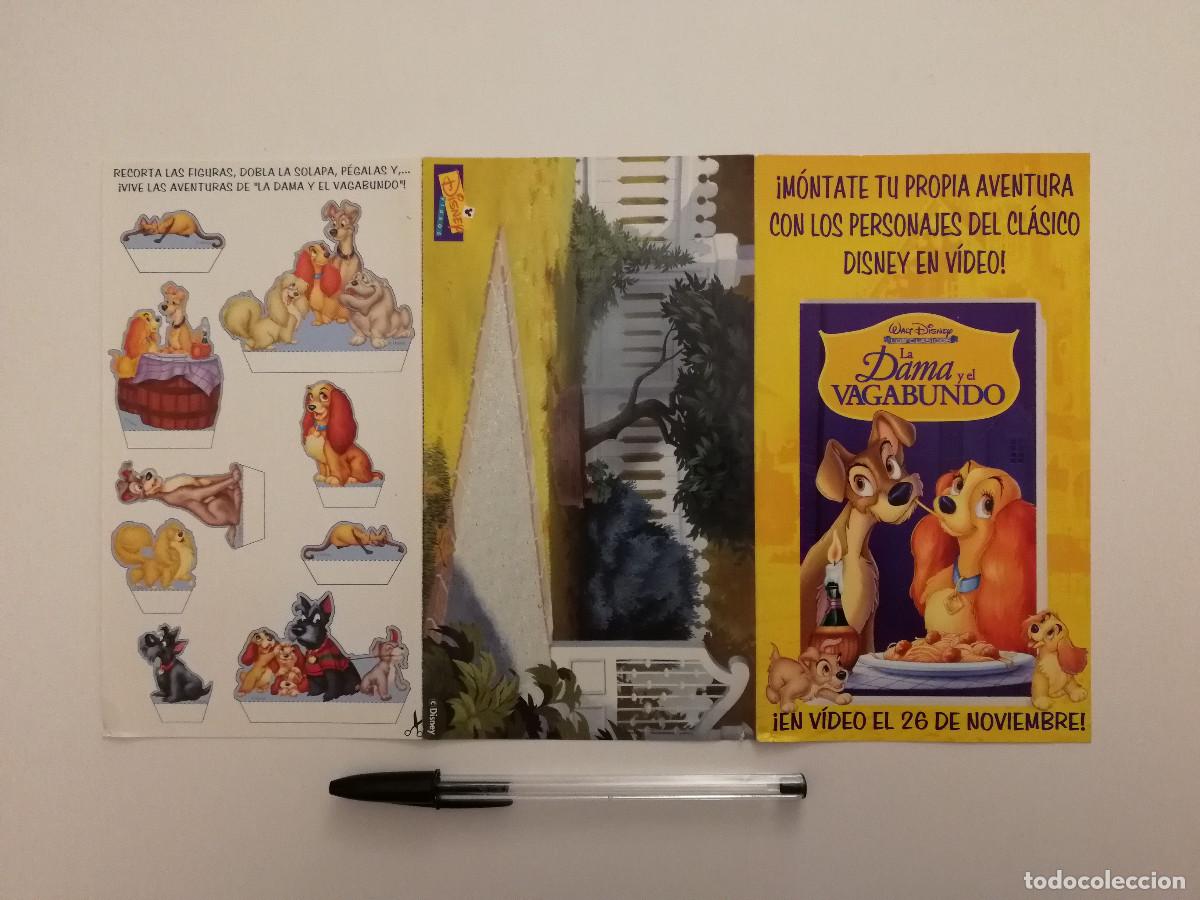 Cine: FOLLETO ORIGNAL - LA DAMA Y EL VAGABUNDO - WALY DISNEY - LOS CLASICOS