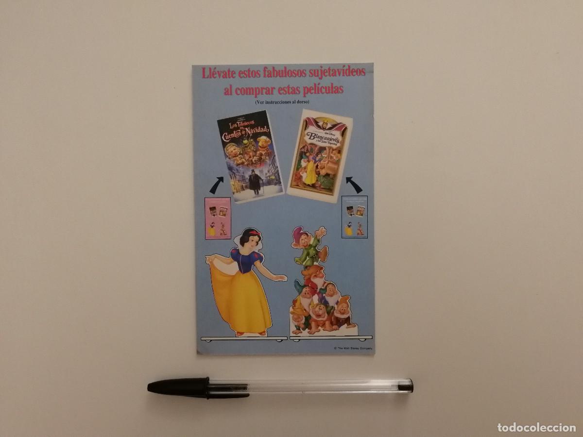 Cine: FOLLETO ORIGNAL - Blancanieves y los siete enanitos - WALY DISNEY - LOS CLASICOS